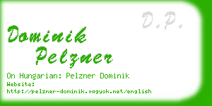 dominik pelzner business card